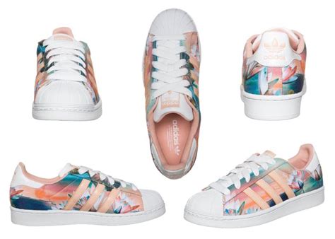 adidas superstar bloemen|adidas superstar sneakers.